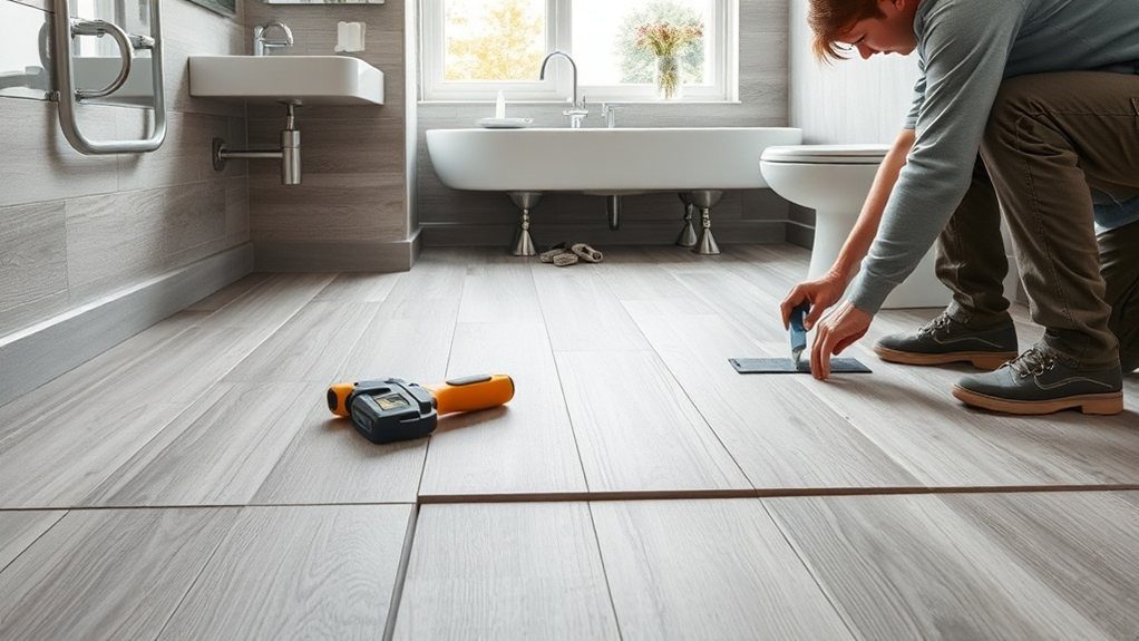 Bathroom Flooring Installation in Chelsea